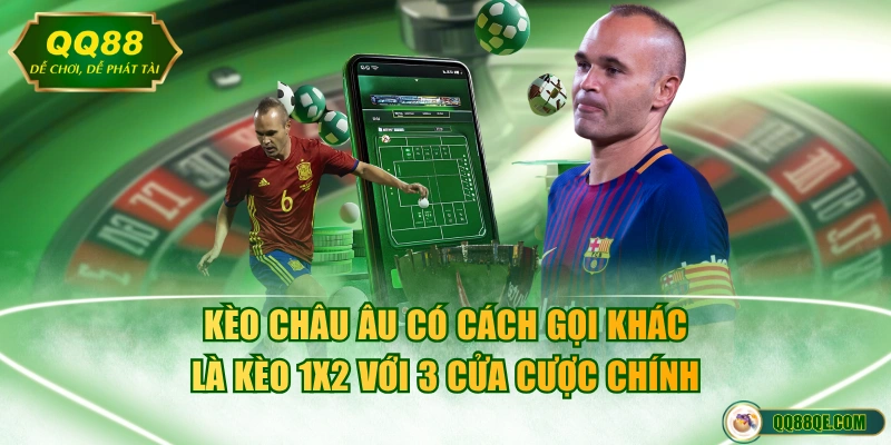 Kèo Châu Âu - Hình Thức Cược Bóng Đá Đắt Khách Nhất Hiện Nay 2 Kèo châu Âu có cách gọi khác là kèo 1x2 với 3 cửa cược chính